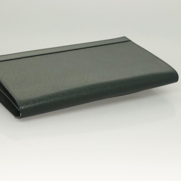 LOUIS VUITTON Taiga Leather Volga Briefcase Epicea LV Auth - Picture 6 of 16